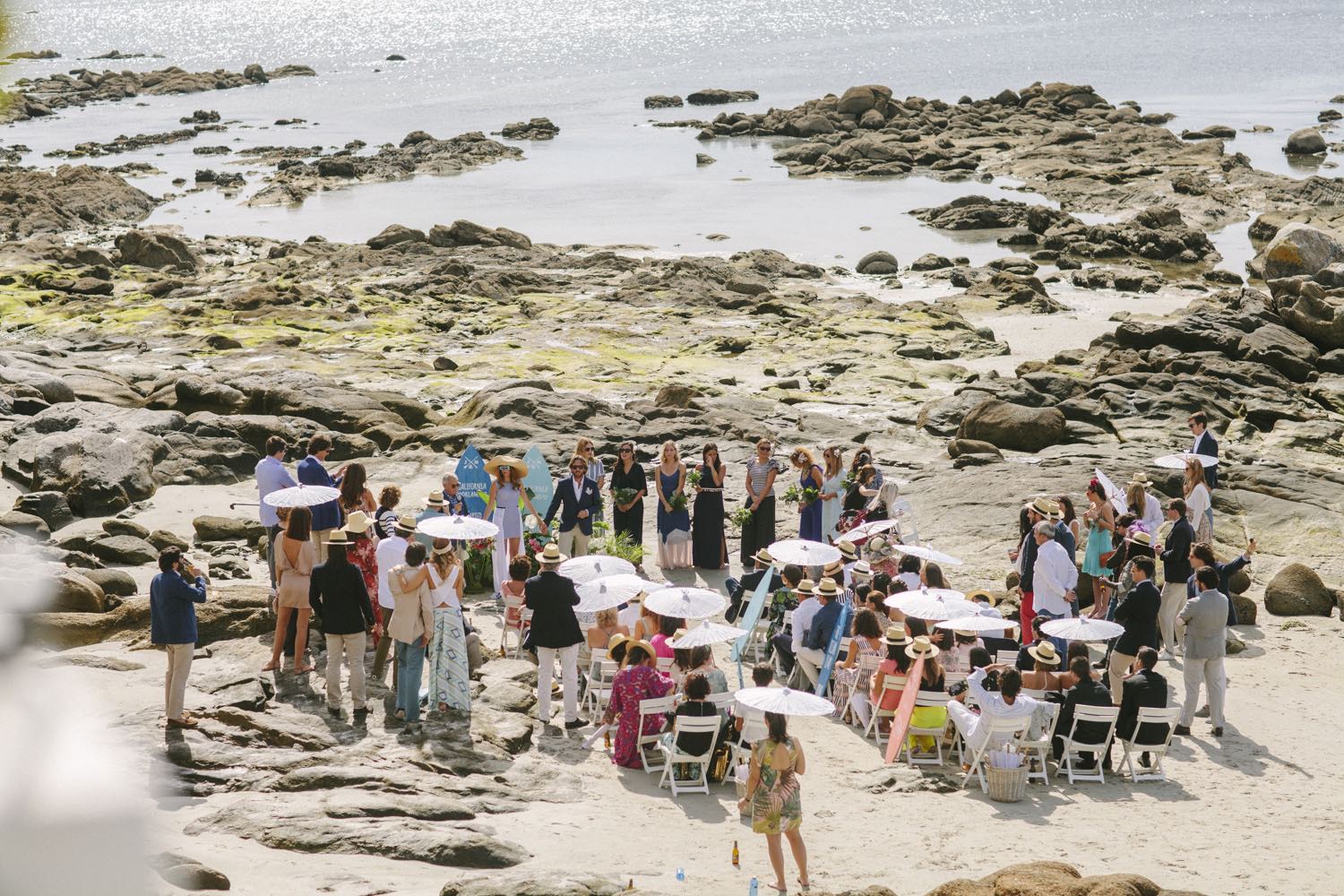 Boda en la playa - me caso - boda en el mar
